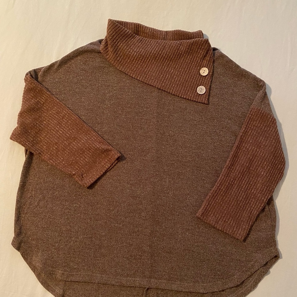 Chic Soul Mocha sweater size XXL